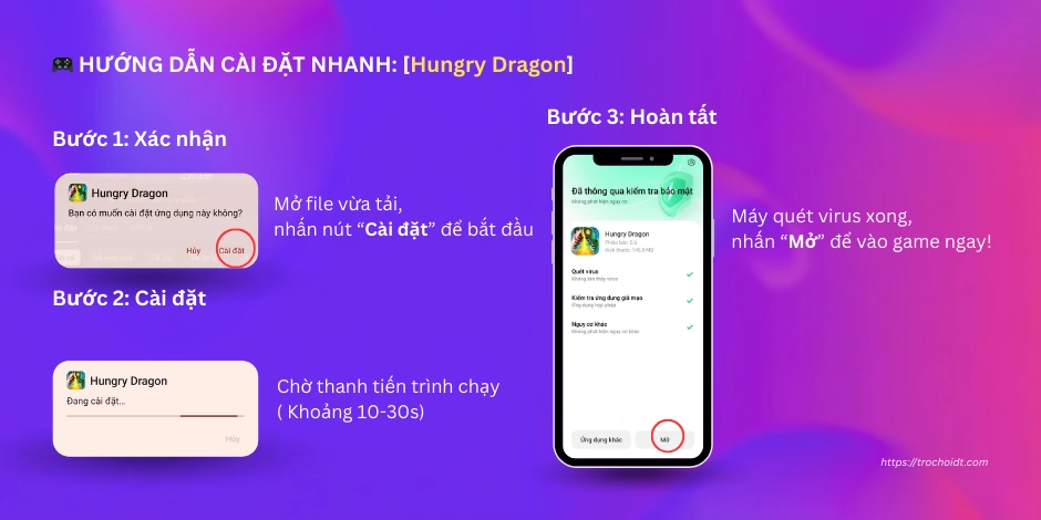 Tải và cài đặt Hungry Dragon MOD