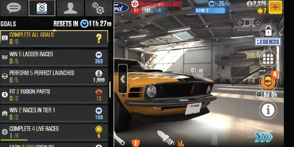 Mẹo và thủ thuật chơi csr racing 2