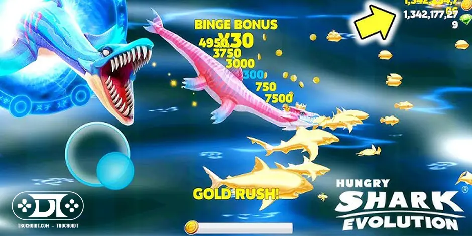 10 mẹo sống sót lâu nhất trong Hungry Shark Evolution