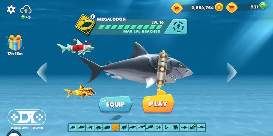 Hướng dẫn cho người mới bắt đầu chơi Hungry Shark