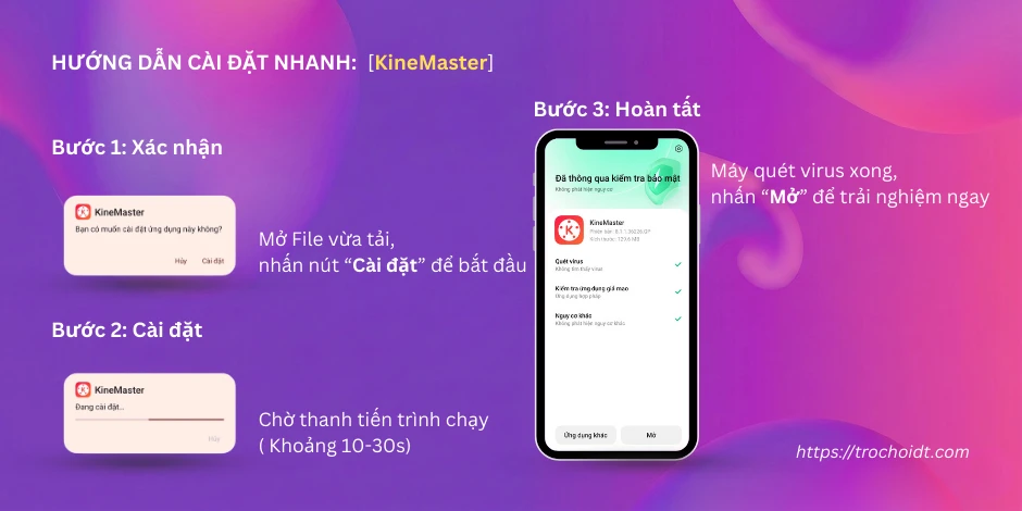 Hướng dẫn tải và cài đặt Kinemaster APK
